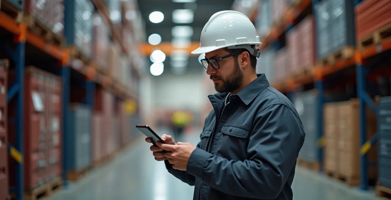 Human perspective of logistics planning in modern distribution center